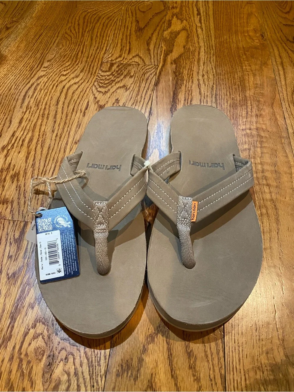 Hari Mari mens leather Sandals sz 13 new